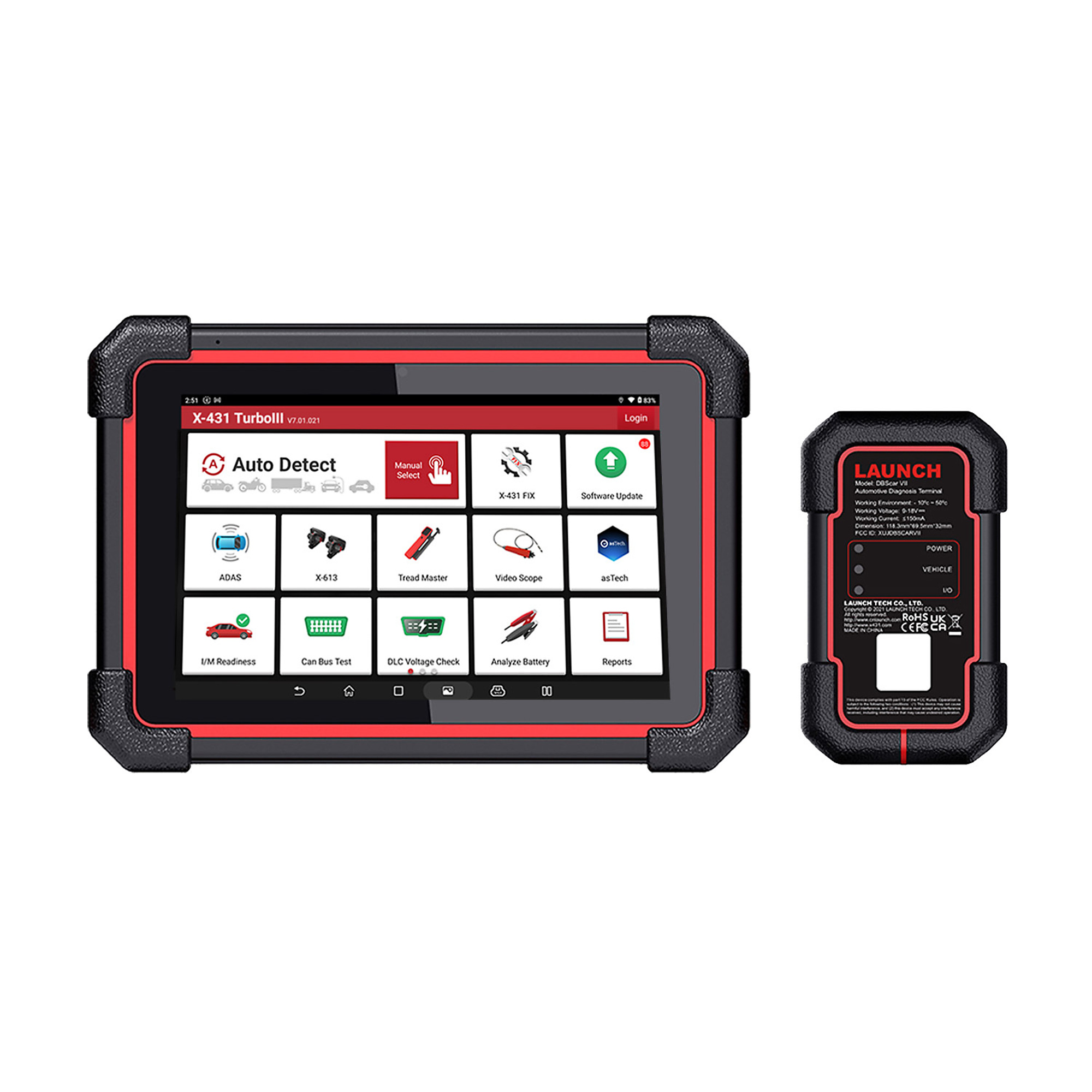 Bi-Lateral Diagnostic Scan Tool